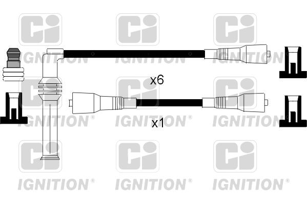 QUINTON HAZELL Комплект проводов зажигания XC594